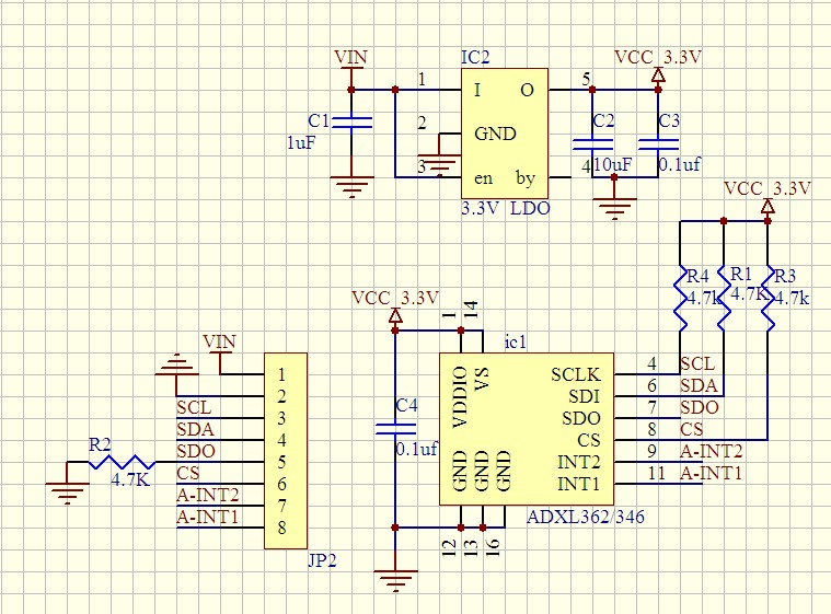 adxl362 circuit sch